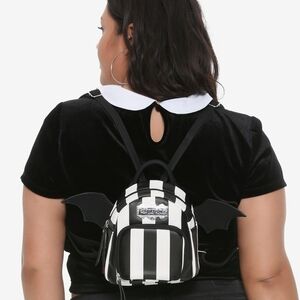 Beetlejuice Mini Wing Backpack Hot Topic